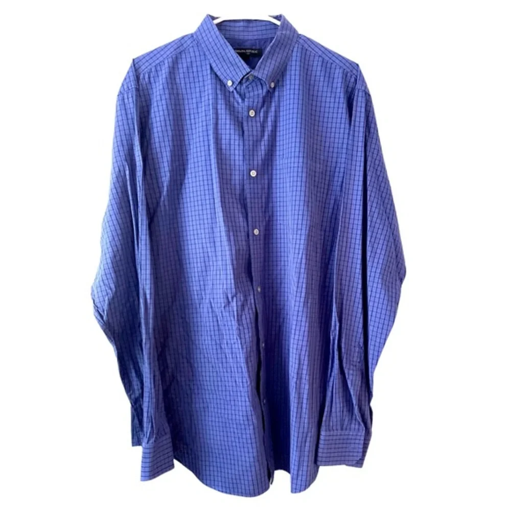 Banana Republic Slim‎ Fit Blue Button Down Shirt